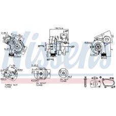 93256 NISSENS Компрессор, наддув