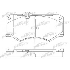PBP239 PATRON Комплект гальмівних колодок, дискове гальмо