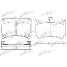 PBP715 PATRON Комплект гальмівних колодок, дискове гальмо