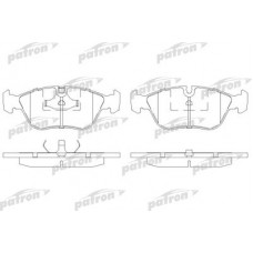 PBP681 PATRON Комплект гальмівних колодок, дискове гальмо