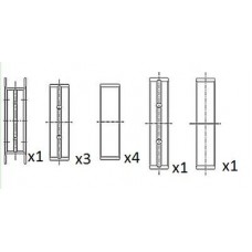 BM1020-025 FAI AutoParts Підшипник колінвалу