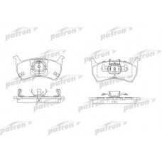 PBP304 PATRON Комплект гальмівних колодок, дискове гальмо