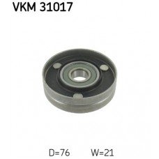 VKM31017 SKF OMCAR VW Ролик натяжной Touareg 4.2 V8 FSI 06-, AUDI A6/A8 4.2 06-