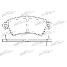 PBP1370 PATRON Комплект гальмівних колодок, дискове гальмо