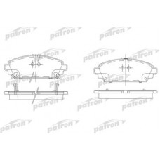 PBP1601 PATRON Комплект гальмівних колодок, дискове гальмо
