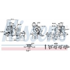 93460 NISSENS Компрессор, наддув