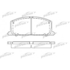 PBP308 PATRON Комплект гальмівних колодок, дискове гальмо