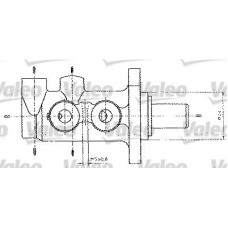 402321 VALEO Головний гальмівний циліндр