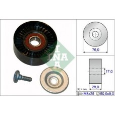 532 0648 10 INA Паразитный / ведущий ролик, поликлиновой ремень