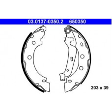 03.0137-0350.2 ATE Комплект гальмівних колодок