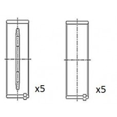 BM1057-025 FAI AutoParts Підшипник колінвалу