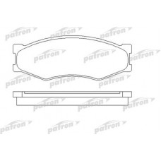 PBP340 PATRON Комплект гальмівних колодок, дискове гальмо