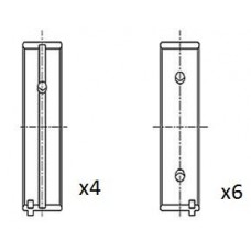 BM1054-030 FAI AutoParts Підшипник колінвалу