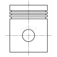 001 46 10 MAHLE поршень