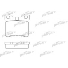 PBP1415 PATRON Комплект гальмівних колодок, дискове гальмо