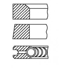 PR7-000 FAI AutoParts Комплект поршневих кілець