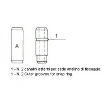 01-1275 METELLI Направляющая втулка клапана