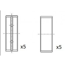 BM1058-025 FAI AutoParts Підшипник колінвалу