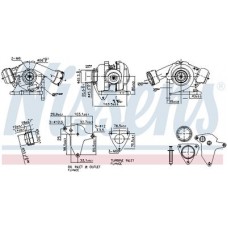 93265 NISSENS Компрессор, наддув