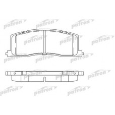 PBP931 PATRON Комплект гальмівних колодок, дискове гальмо