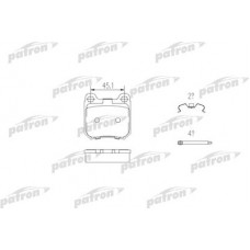 PBP1117 PATRON Комплект гальмівних колодок, дискове гальмо
