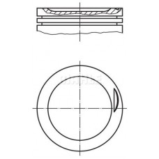 681 06 02 MAHLE поршень