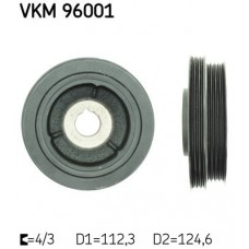 VKM96001 SKF IMPERGOM  РЕМЕННЫЙ ШКИВ, КОЛЕНЧАТЫЙ ВАЛ