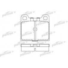 PBP002 PATRON Комплект гальмівних колодок, дискове гальмо