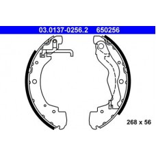 03.0137-0256.2 ATE Комплект гальмівних колодок
