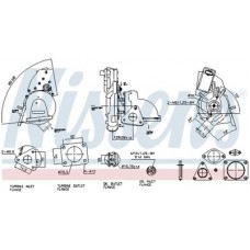 93128 NISSENS Компрессор, наддув