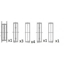 BM1022-025 FAI AutoParts Підшипник колінвалу