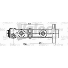 402098 VALEO Головний гальмівний циліндр