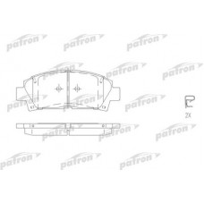 PBP928 PATRON Комплект гальмівних колодок, дискове гальмо
