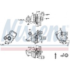 93119 NISSENS Компрессор, наддув