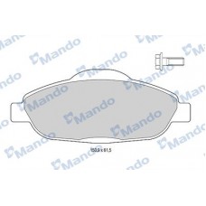 MBF015237 MANDO Комплект гальмівних колодок, дискове гальмо