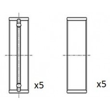 BM1041-025 FAI AutoParts Підшипник колінвалу