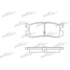 PBP630 PATRON Комплект гальмівних колодок, дискове гальмо