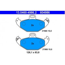 13.0460-4986.2 ATE Комплект гальмівних колодок, дискове гальмо