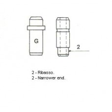 01-0783 METELLI Направляющая втулка клапана