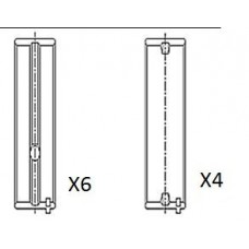 BM1044-025 FAI AutoParts Підшипник колінвалу