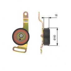 T39119 GATES Натяжитель ремня, клиновой зубча