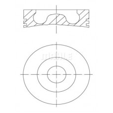 681 12 00 MAHLE поршень