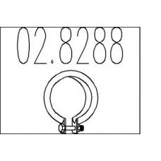 02.8288 MTS Соединительные элементы, система выпуска