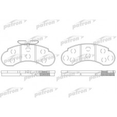 PBP941 PATRON Комплект гальмівних колодок, дискове гальмо