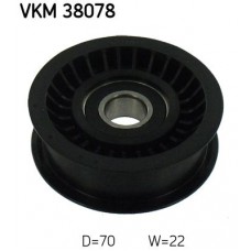 VKM38078 SKF ABA DB Ролик направляющий (NSK) W203,211,164 3.5 04-