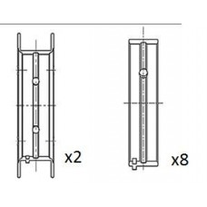 BM1053-025 FAI AutoParts Підшипник колінвалу