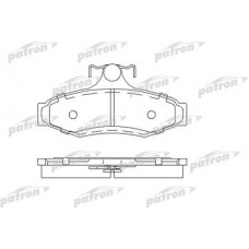 PBP1336 PATRON Комплект гальмівних колодок, дискове гальмо