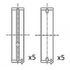 BM1046-025 FAI AutoParts Підшипник колінвалу