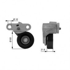 T38159 GATES Натяжитель ремня, клиновой зубча