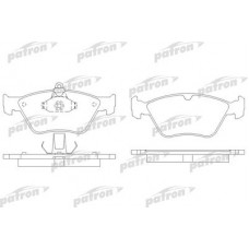PBP901 PATRON Комплект гальмівних колодок, дискове гальмо
